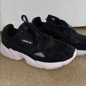 Adidas Falcon Black Women’s Size 9 Sneakers Shoes